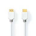 Pikkukuva 2 / 4: Nedis High Speed ​​HDMI ™ Kaapeli Ethernet | HDMI™ liitin | HDMI™ liitin | 4K@60Hz | ARC | 18 Gbps | 1.50 m | Pyöreä | PVC | Valkoinen | Laatikko