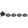 Miniatyrbild 1 av 4: Scalextric Guide Blade (1st) + Screw (1st) + 4st Braid Normal