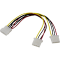 Miniatyrbillede 1 af 3: DELTACO Y-kabel intern til 2 stk. 5,25"