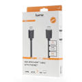 Miniatyrbild 3 av 3: Hama Kabel HDMI High Speed 4K 18 Gbit/s 0,75m