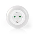 Miniatyrbillede 2 af 11: Nedis Plug-In LED natlys | Dag/nat sensor | 3680 W | 10 lm | Blå / Grøn / Hvid