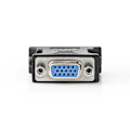 Pikkukuva 5 / 8: Nedis DVI-sovitin | DVI-I 24+5-Pin Uros | VGA Naaras | Niklattu | Suora | PVC | Musta | Laatikko
