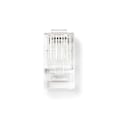 Pikkukuva 2 / 5: Nedis RJ45-liitin | Uros | Solid UTP CAT5e | Suora | Kullattu | 10 kpl | PVC | Läpikuultava | Laatikko