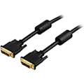 Pikkukuva 2 / 3: DELTACO DVI-näyttökaapeli, Dual link, DVI-I uros - uros, 2m