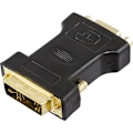 Miniatyrbild 2 av 4: DELTACO DVI adapter analog DVI - analog VGA, ha - ho, svart (DVI-4)