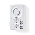 Miniatyrbild 7 av 10: Nedis Dörr Fönster Alarm | Batteridriven | 3x AAA/LR03 | 85 dB | Vit