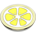 Pikkukuva 4 / 10: PopSockets Enamel Lemon Slice Yellow Avtagbart Grip med Ställfunktion Premium