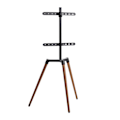 Miniatyrbild 6 av 11: Nedis Golvstativ | 50 - 65 " | Maximal skärmvikt som stöds: 35 kg | Scandinavian Design | Roterbar | Anti-tip rem | Snäpplås | Aluminium / Stål | Svar