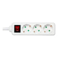 Pikkukuva 1 / 4: DELTACO outlet 3xCEE 7/3 1xCEE 7/7 switch 3m white