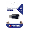 Pikkukuva 3 / 3: Verbatim Store 'n' Click, USB-muisti, 32GB, musta