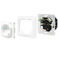Miniatyrbillede 6 af 8: LogiLink Vägguttag 230V med 2xUSB 2,1A