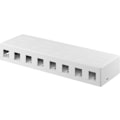 Pikkukuva 1 / 4: Goobay Keystone tom kåpa, 8-port med enkel snap-in-montering