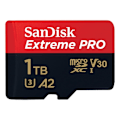 Pikkukuva 1 / 4: SANDISK MicroSDXC Extreme Pro 1TB 200MB/s A2 C10 V30 UHS-I