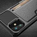 Miniatyrbillede 4 af 5: Stødsikkert etui til iPhone 13 Pro med kortholder, Sort Svart
