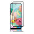 Miniatyrbillede 1 af 3: panzer Galaxy A72 Full-fit Glass black Transparent
