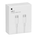 Miniatyrbillede 2 af 2: Apple USB-C opladningskabel, USB-C han - USB-C han, 2m, hvid