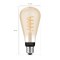 Miniatyrbillede 5 af 10: Philips Hue White Ambiance Filament E2