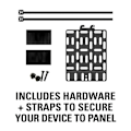 Miniatyrbillede 8 af 8: SANUS Streaming Device Panel