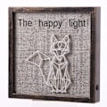 Pikkukuva 1 / 5: The Happy Light, LED-valolla varustettu taulu, Kettu