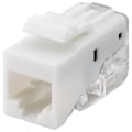 Pikkukuva 2 / 5: Goobay Keystone-modul RJ45 CAT 5e, UTP, 100 MHz 18,11 mm bred, RJ45-kontakt (8P8C), snap-in-system