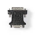 Miniatyrbillede 2 af 8: Nedis DVI-adapter | DVI-I 24+5-Pin Han | VGA Hun | Nikkelplateret | Lige | PVC | Sort | Box