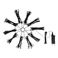 Miniatyrbillede 5 af 7: Deltaco Smart home WiFi Tree light,270L,10 strings,RGB,adapte