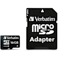 Miniatyrbillede 1 af 2: Verbatim microSDHC,<b>16GB</b>,  micro Secure Digital High-Capacity, C