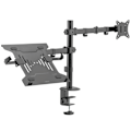 Miniatyrbillede 2 af 9: LogiLink Monitorskærm 17-32\" med holder til bærbar/tablet 1