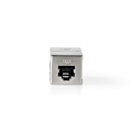 Miniatyrbillede 3 af 7: Nedis Netværkskobling | CAT6 | Skærmet | RJ45 Hun | RJ45 Hun | Lige | Metal | Box