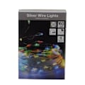 Miniatyrbillede 2 af 2: Silver Wire 160 LED string lights, RGB, 8m