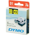 Pikkukuva 1 / 2: DYMO D1 merkkausteippi, 6mm, keltainen/musta teksti, 7m