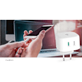 Miniatyrbild 4 av 7: Nedis Väggladdare | 45 W | GaN | PD3.0 45W | Snabbladdnings funktion | 2.25 A / 3.0 A | Antal utgångar: 2 | 2x USB-C™ | Automatiskt val av Spänning |