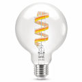 Miniatyrbillede 3 af 9: WiZ WiFi Smart LED E27 G95 40W Filament Färg + Varm-kallvit 470lm