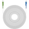 Pikkukuva 6 / 7: Goobay Fiberoptisk kabel (FTTH), Singlemode (OS2) White, vit (Simplex), 1 m plugg SC-APC (8°) > SC plugg (UPC), halogenfri kabelhölje (LSZH)