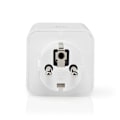 Pikkukuva 5 / 11: Nedis SmartLife Älypistorasia | Wi-Fi | IP21 | Virtamittari | 3680 W | Type F (CEE 7/7) | 0 - 55 °C | Android™ / IOS | Valkoinen | 3 kpl