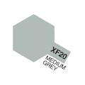 Miniatyrbillede 2 af 2: TAMIYA Acrylic Mini XF-20 Medium Grey (Flat) Grå