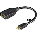 Miniatyrbillede 1 af 4: DELTACO DisplayPort-adapter, Mini DisplayPort 20-pin han til DisplayPo