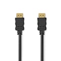 Pikkukuva 1 / 4: Nedis High Speed ​​HDMI ™ Kaapeli Ethernet | HDMI™ liitin | HDMI™ liitin | 4K@30Hz | ARC | 10.2 Gbps | 1.00 m | Pyöreä | PVC | Musta | Label