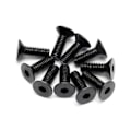 Miniatyrbild 2 av 2: Flat Head Screw M4X12Mm (Hex Socket/10Pcs)