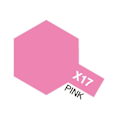 Miniatyrbillede 1 af 2: TAMIYA Acrylic Mini X-17 Pink (Gloss) Rosa