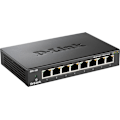 Pikkukuva 1 / 2: D-Link Gigabit Ethernet -kytkin,  8x10/100/1000Mbps, metallia, musta