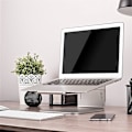 Miniatyrbillede 5 af 10: Desire2 Laptop Stander Riser Elevator Justerbar Universal Sølv