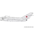 Miniatyrbillede 9 af 9: Airfix Mikoyan-Gurevich MiG-17 Fresco - New Tool