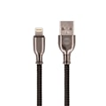 Miniatyrbillede 1 af 3: Forever Tornado - Lightning-kabel för Snabbladdning (3A), 1m, Svart
