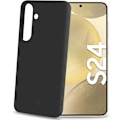 Miniatyrbillede 3 af 8: Celly Cromo Soft gummi etui Galaxy S24 5G Sort Svart
