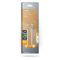 Miniatyrbillede 4 af 4: Nedis CAT7 netværkskabel | S/FTP | RJ45 Han | RJ45 Han | 2.00 m | Snagless | Runde | LSZH | Grå | Box