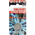 Miniatyrbillede 1 af 2: Maxell knappcellsbatteri, lithium, 3V, CR2032, 1-pack