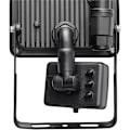 Pikkukuva 7 / 9: Goobay LED-strålkastare för utomhusbruk, 10 W, med rörelsedetektor med 850 lm, neutralt vitt ljus (4000 K), PIR-sensor med ON/OFF-funktion och M16 kab