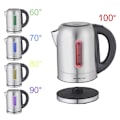 Miniatyrbillede 3 af 5: Emerio Vattenkokare 1,7L Temp Instäl