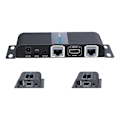 Miniatyrbillede 3 af 3: 1X2 HDMI Extender Splitter over CAT6/6a/7 40m with IR pass-back